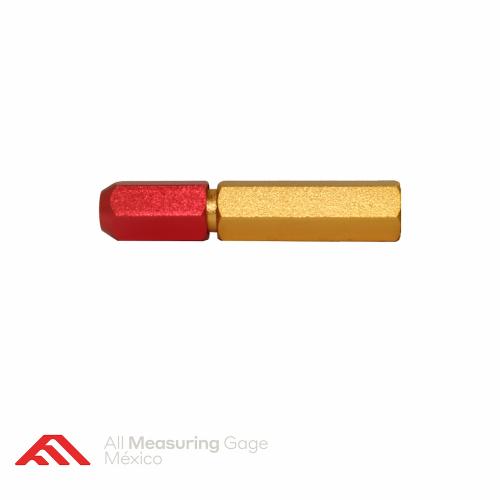 Reversible handle/mangos – single end (S.E.) rango amplio – centro amarillo- rojo