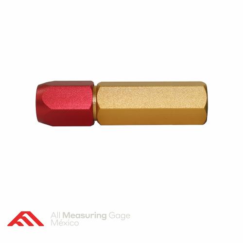 Reversible handle/mangos – single end (S.E.) rango amplio – centro amarillo- rojo