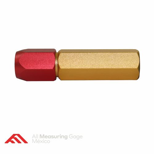 Reversible handle/mangos – single end (S.E.) rango amplio – centro amarillo- rojo