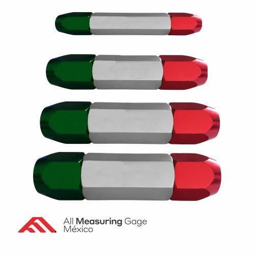 Reversible handle / mangos – doble end (D.E.) AGD plateados